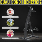 Sofa or Armchair Foot Pedal with LED Screen, Adjustable Height and Intensity, Black, 40x42.5x100cm