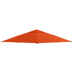 Outsunny 3x3m Orange Replacement Roof for Garden Gazebo in Polyester with Ventilation Holes