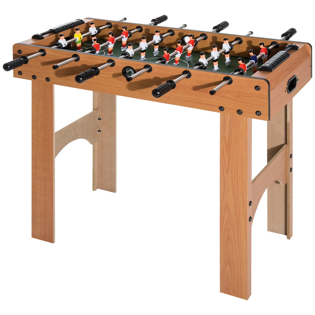 Professional Table Football for Children and Adults with MDF Wooden Rods 92x46x78cm