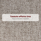 Set of 2 Bar Stools with Backrest and Footrest, Fabric Upholstery and Steel Legs, Grey