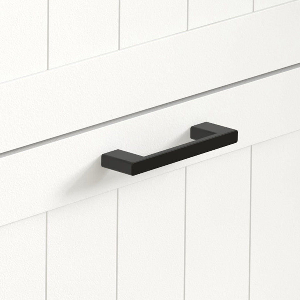 Modern Shoe Rack with 3 Tilting Drawers for 15 Pairs of Shoes and Adjustable Shelf, 54x24x117.5cm, White