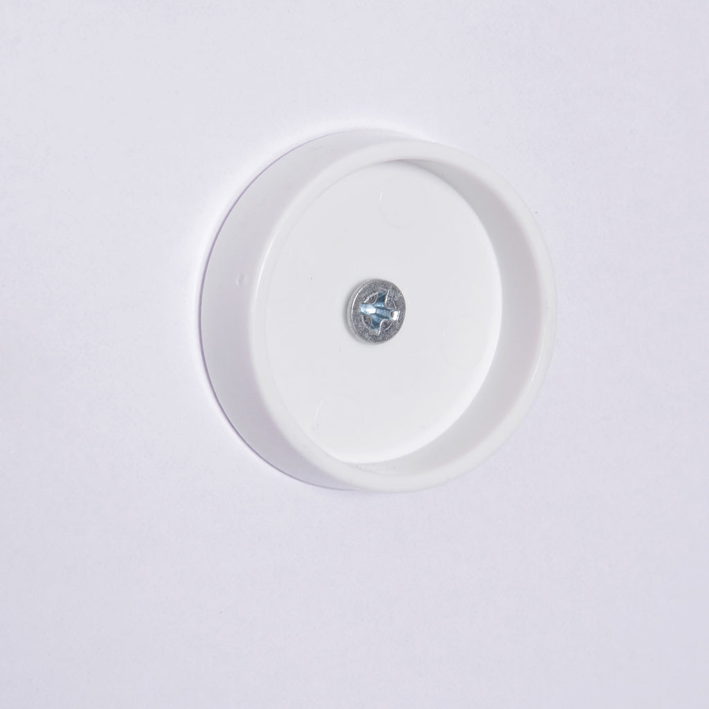 Expandable Pet Safety Gate Easy Installation with Pressure Mounts Heavy Duty Steel with a Powder Coated Finish White 76x76-82cm