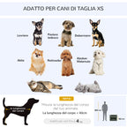 PawHut Pet Carrier for Mini Dogs and Cats with Cushion, Carry Bag and Mesh Doors, 60x42x42 cm, Grey