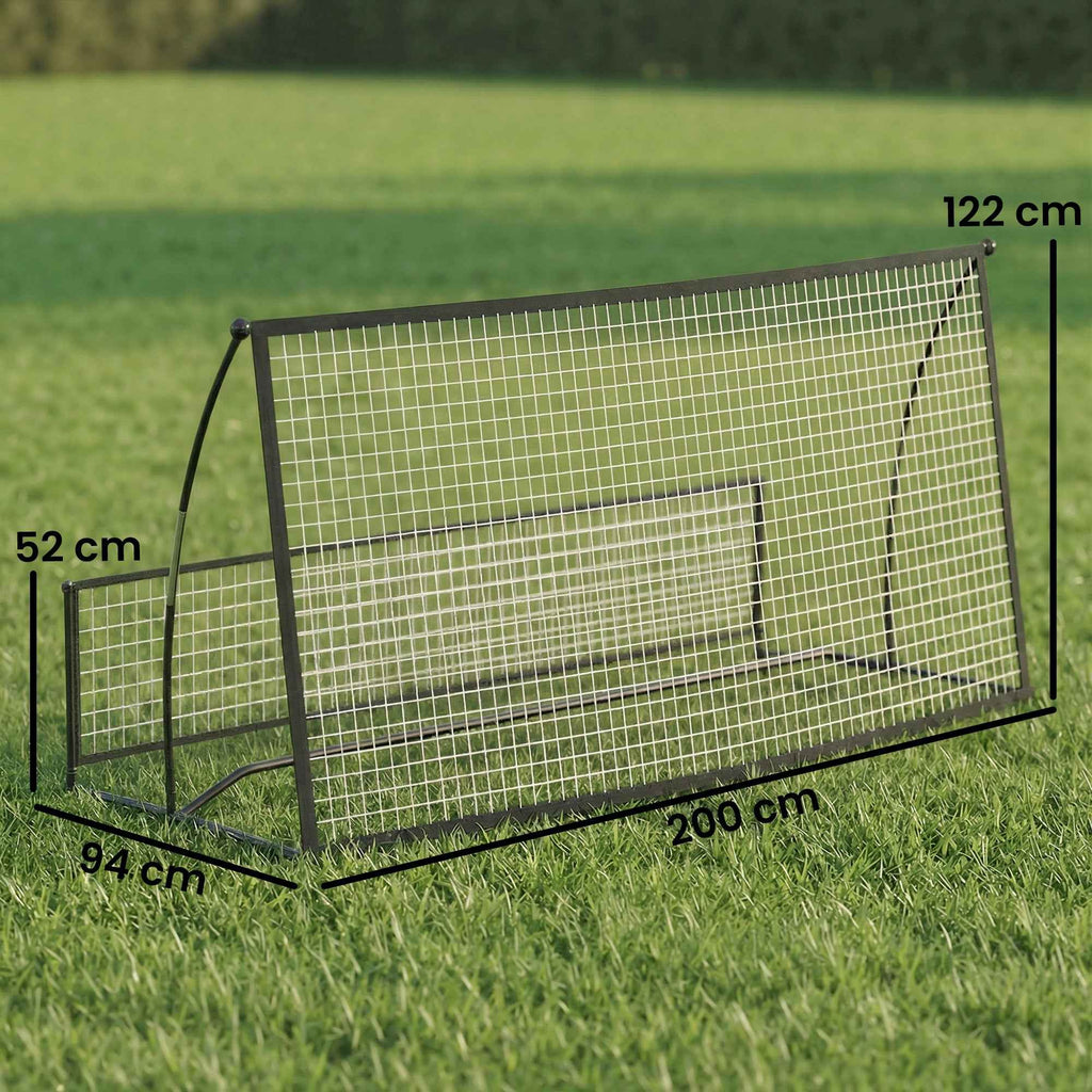 SPORTNOW 2-in-1 Portable Rebounder, Double Sided and Foldable