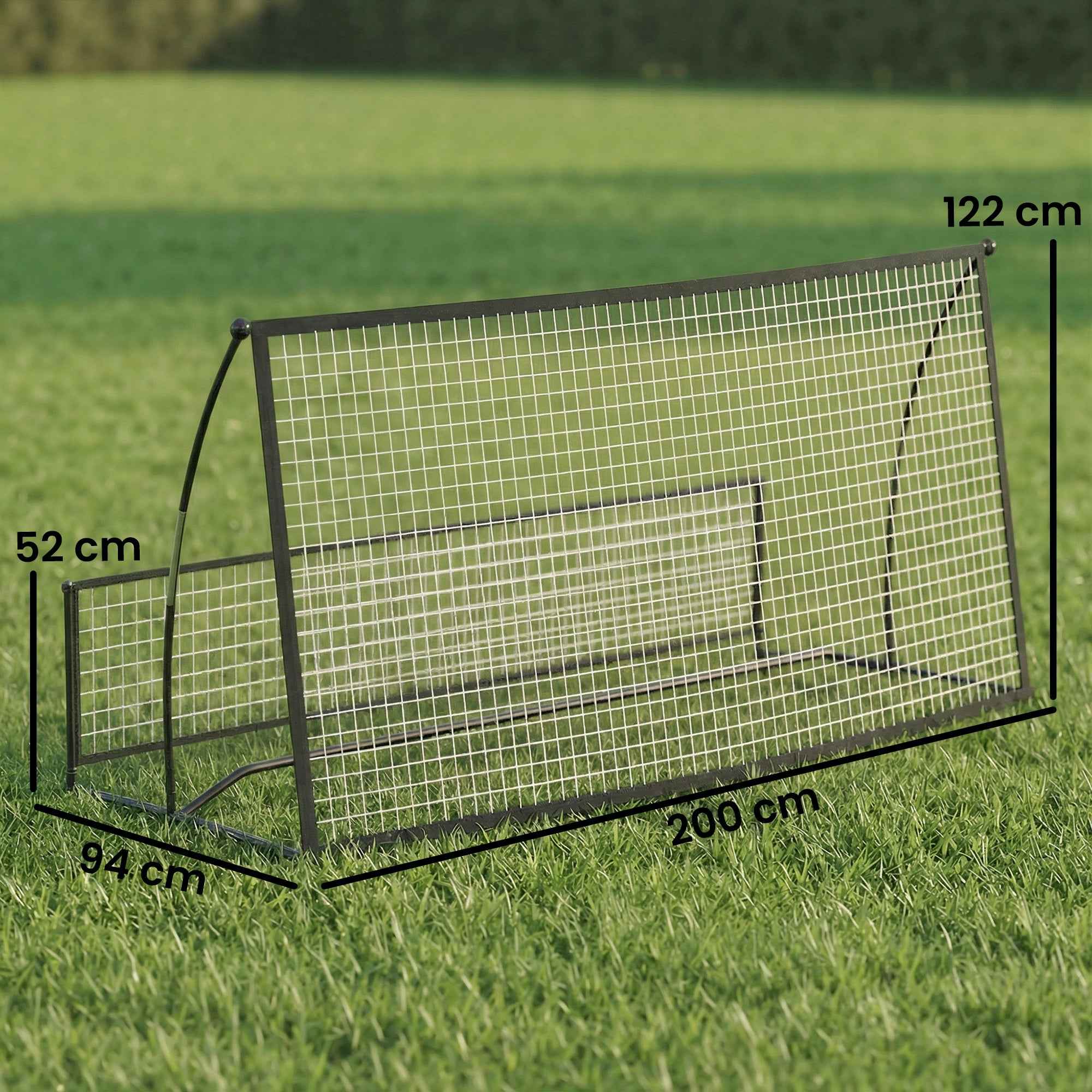 SPORTNOW 2-in-1 Portable Rebounder, Double Sided and Foldable