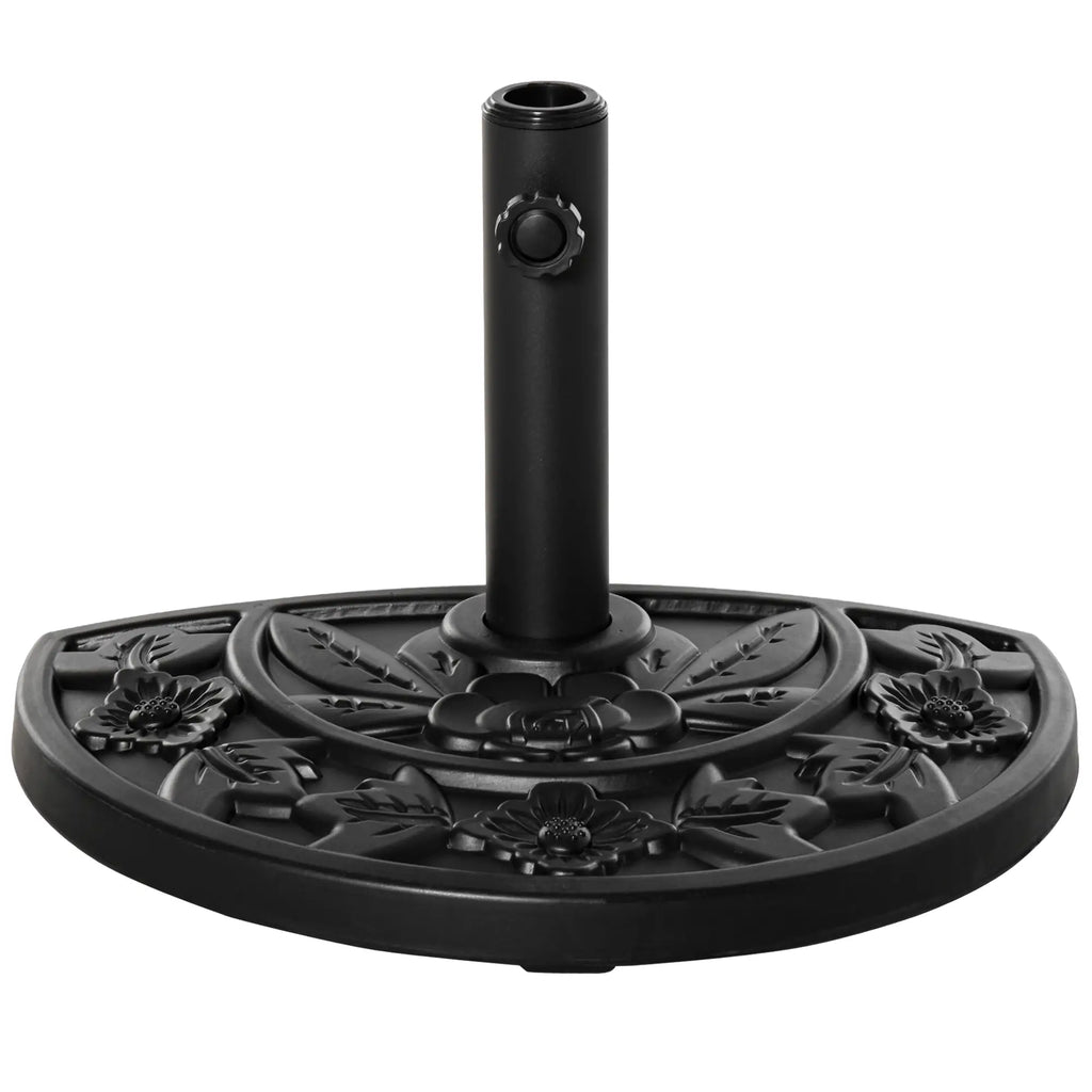 Garden Umbrella Base with 35mm / 38mm / 48mm Pole Cement Φ50x32x32cm - Borge' Group Limited