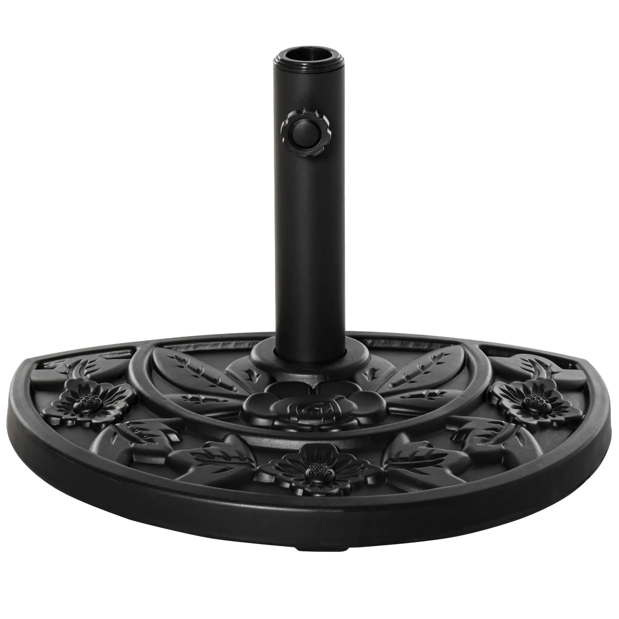 Garden Umbrella Base with 35mm / 38mm / 48mm Pole Cement Φ50x32x32cm - Borge' Group Limited