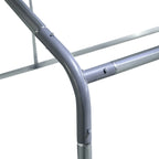 Chicken Run with Cover for 4-6 Chickens, Steel, 280x190x195 cm - Borge' Group Limited