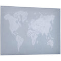 120x90cm Canvas Print for Home and Office, Pine Wood Canvas and Polyurethane Resin Ink, Grey and White