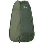 Waterproof Pop Up Shower Curtain in Polyester and Plastic, 100x100x185 cm, Military Green
