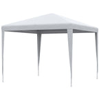 Garden Gazebo with Steel Frame for Outdoor and Indoor, 2.7x2.7m White - Borgè