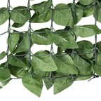 Outsunny Rollable and Waterproof Artificial Hedge, in Silk and PE, 300x100 cm, Dark Green