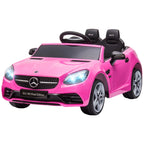 Electric Ride-On Toy Car for Kids Ages 3-6 with LED Lights, Sound Effects and Remote Control, 107x62.5x44 cm, Pink