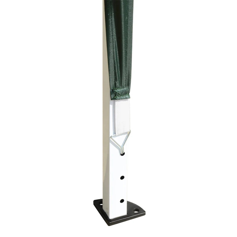 3 x 3M Garden Pop Up Gazebo Height Adjustable Marquee Party Tent Wedding Canopy with Carrying Bag, Green