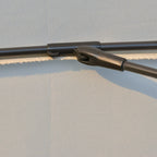 Outsunny 2.5x2.5m Garden and Terrace Umbrella with Crank, 18 Ribs and Tilting Head, Cream