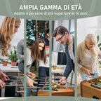 Folding Wooden Table Football with 6 Rods, 18 Players and Scoreboard, 69x37x70cm - Borge' Group Limited