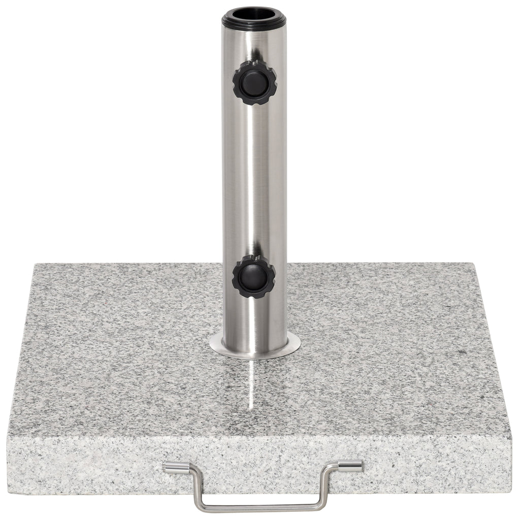 Marble Garden Umbrella Base Stand Weight 25kg 40×40×36cm