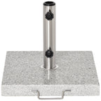 Marble Garden Umbrella Base Stand Weight 25kg 40×40×36cm