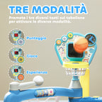 5-in-1 Children's Game for Football, Basketball, Golf, Baseball and Bowling, in PP and ABS, 88.6x38.7x60.4-68 cm