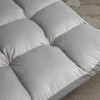 Floor Relaxing Chair with 180° Reclining Backrest, 71x55x53.5cm, Light Grey