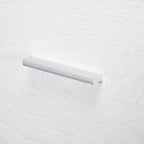 4 Drawer Office Cabinet with 2 Locks and Document Holder Bar, Wooden, 40x42x130.8 cm, White