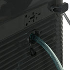 Portable Air Conditioner with Timer, 3 Modes and 3 Speeds, in ABS Plastic, 44.3x34x81.5 cm, White - Borgè