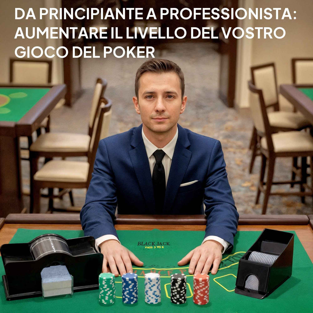 SPORTNOW Poker Set with 300 Chips, Card Shuffler and Dealer, Mat, 5 Dice, Dealer Button and Case