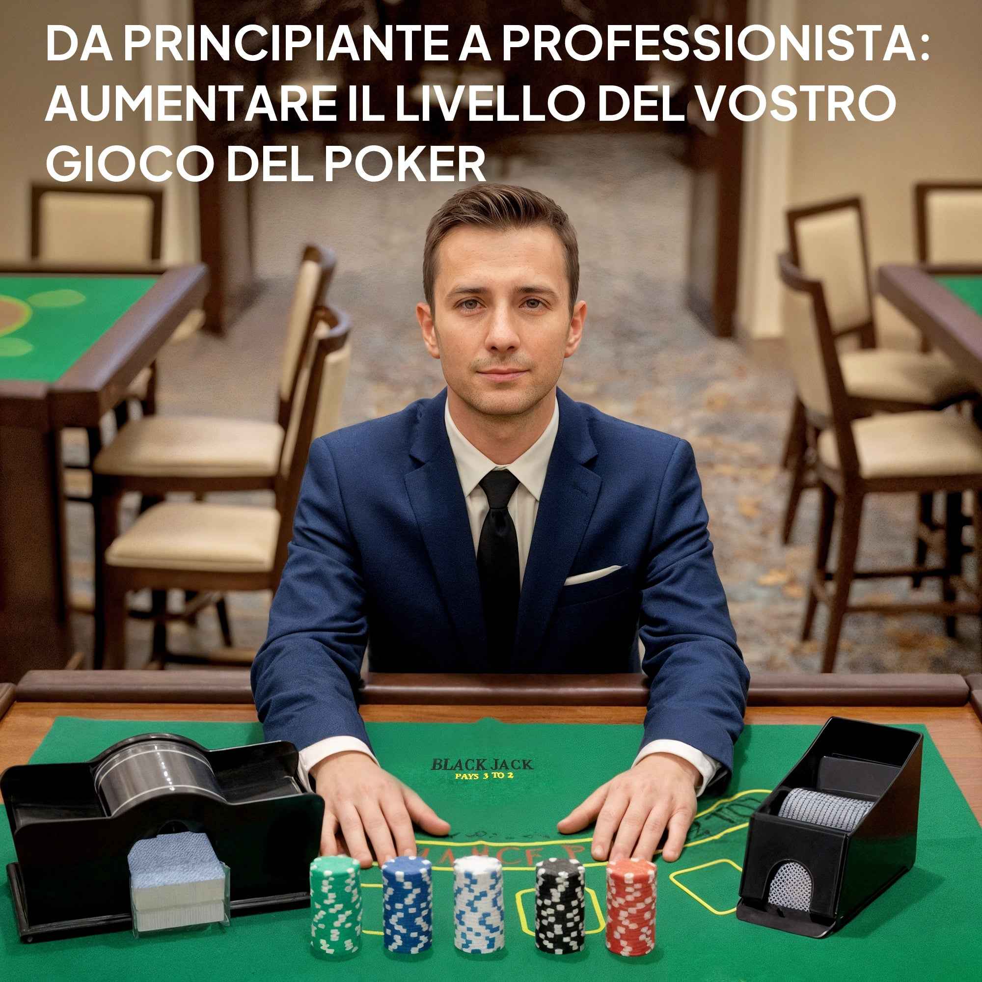 SPORTNOW Poker Set with 300 Chips, Card Shuffler and Dealer, Mat, 5 Dice, Dealer Button and Case