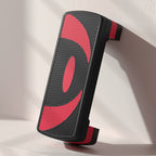 HOMCOM 3-Height Adjustable Aerobic Stepper, Plastic, 80x31x10/15/20 cm, Red and Black