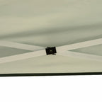 3 x 3M Garden Pop Up Gazebo Height Adjustable Marquee Party Tent Wedding Canopy with Carrying Bag, Green