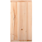 HOMCOM Bottle Rack Cabinet for Wines and Spirits 24 Bottles, 4 Sections Natural Wood, 50 x 26 x 50cm - Borgè