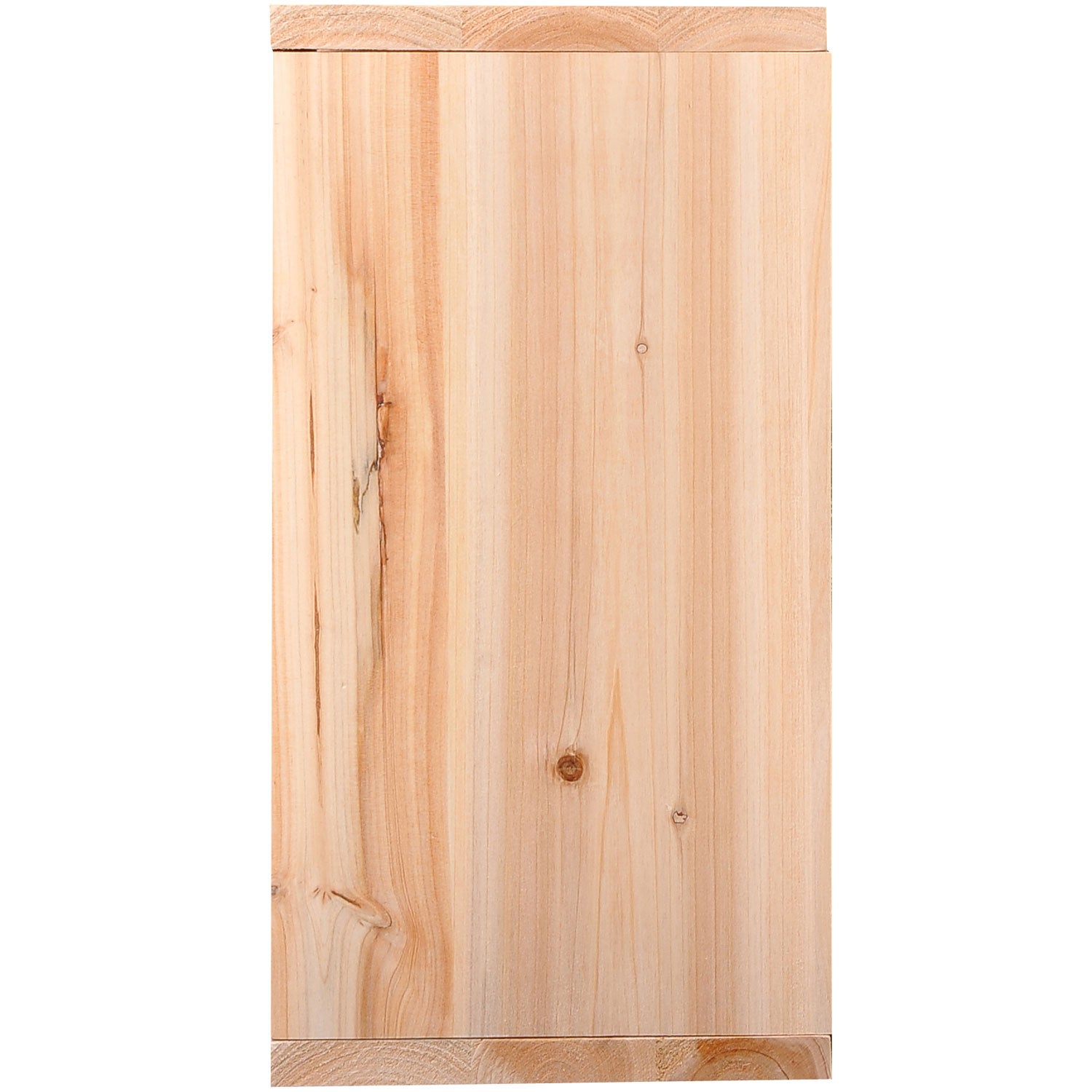 HOMCOM Bottle Rack Cabinet for Wines and Spirits 24 Bottles, 4 Sections Natural Wood, 50 x 26 x 50cm - Borgè