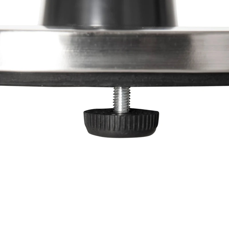 Outdoor Heater with 3 Temperatures and Adjustable Height in Steel and Aluminum, Silver