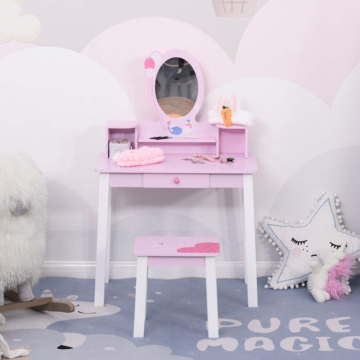 Makeup Table for Girls +3 years - Borgè