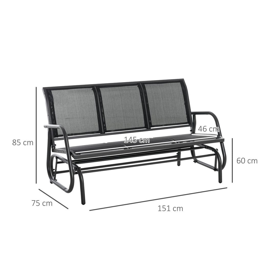 NIS | 3 Seater Garden Swinger / Rocking Chair - Borge' Group Limited
