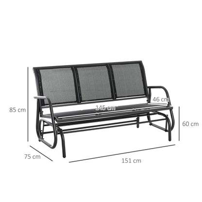 NIS | 3 Seater Garden Swinger / Rocking Chair - Borgè