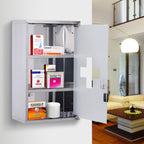 Stainless Steel First Aid Medicinal Cabinet - Borgè