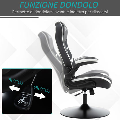 VATER chair chair office gaming, adjustable height and folding armrests - Borgè