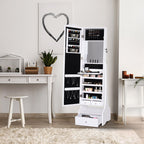Wardrobe Wardrobe Specchie with white LED lights 45x36x150cm - Borgè
