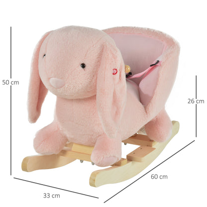 Rocking Pink Rabbit | 18-36 months - Borgè