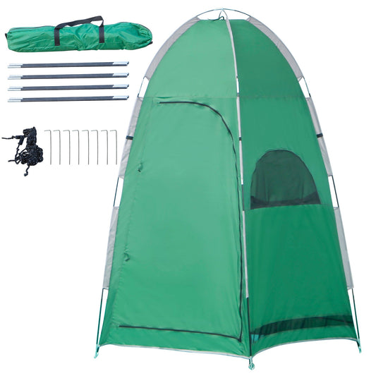 Green Camping Shower Curtain - Borgè