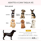 Dog Bed for Small Dogs (Max 10kg) with Washable Cushion, 70x47x30cm - Anthracite Grey - Borge' Group Limited