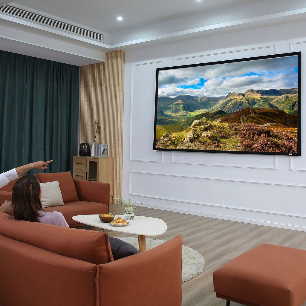 Projector Sheet Compatible with LED and LCD Projectors 100'' | - Borgè