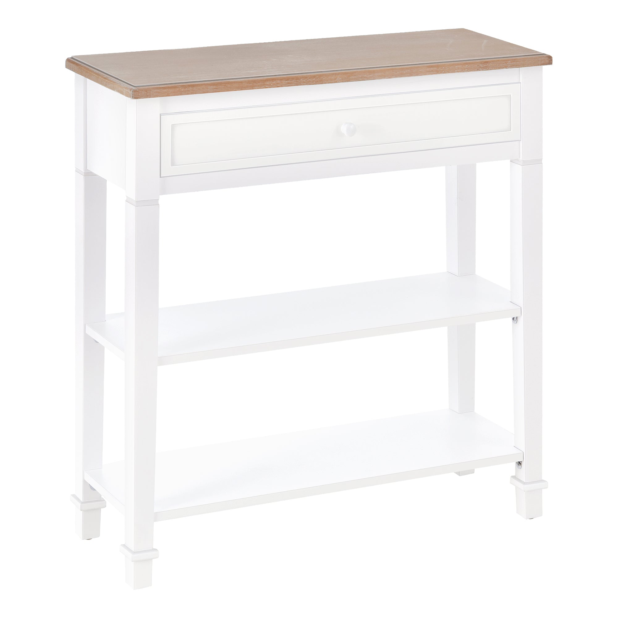 table console with drawer for white entrance - Borgè
