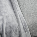 Homcom covered in 330 reversible 330 GSM for internal and external use, 203x152x0.5 cm, gray - Borgè