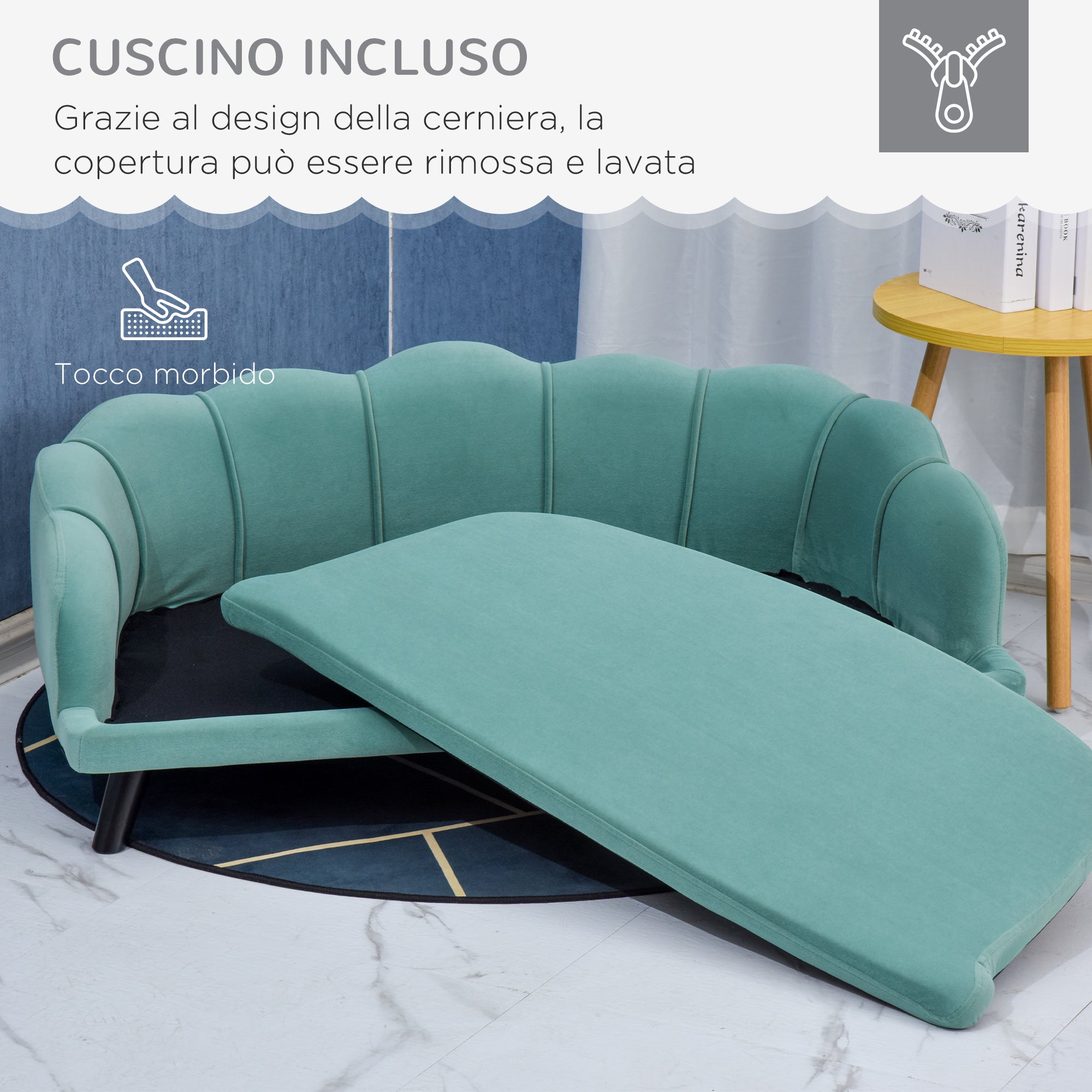 Sofa for Medium-Large Dogs with Removable and Washable Cover - Borge' Group Limited