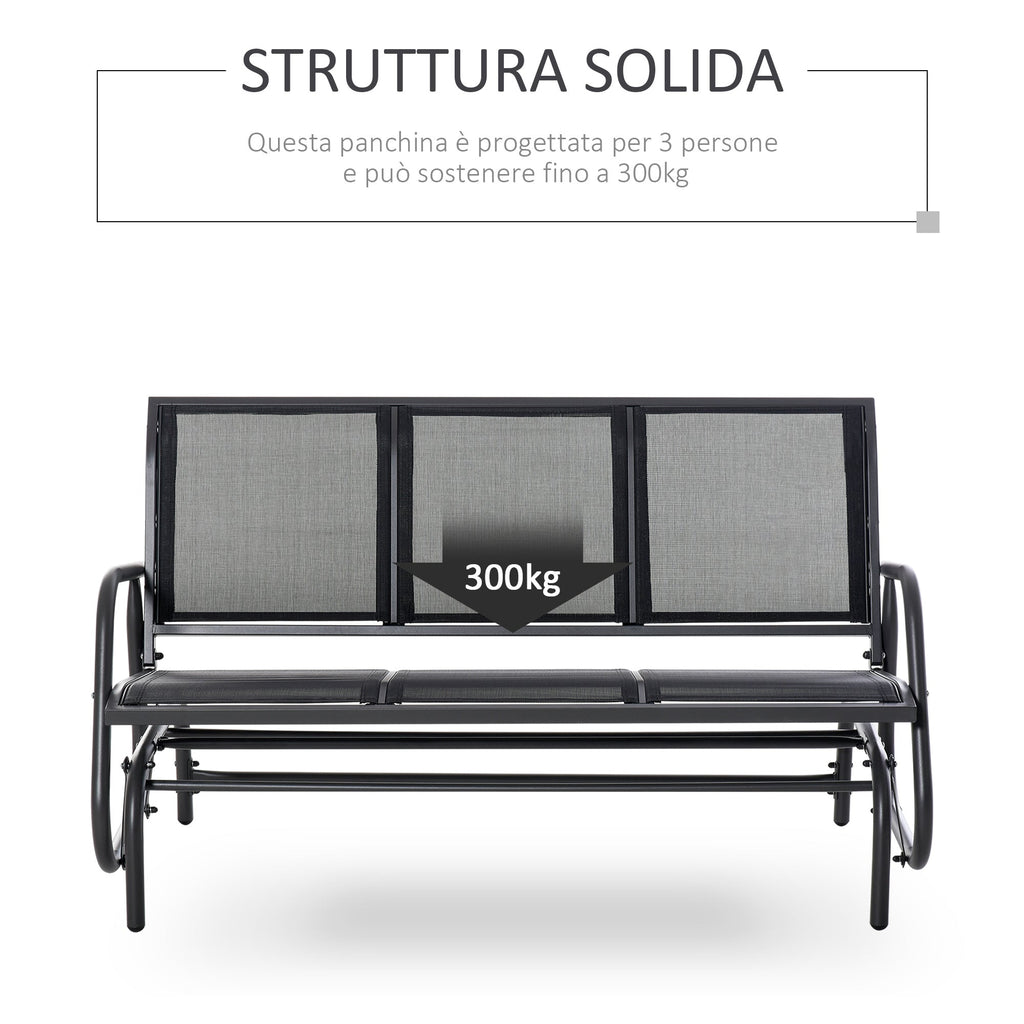 NIS | 3 Seater Garden Swinger / Rocking Chair - Borge' Group Limited
