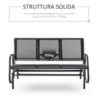 NIS | 3 Seater Garden Swinger / Rocking Chair - Borge' Group Limited