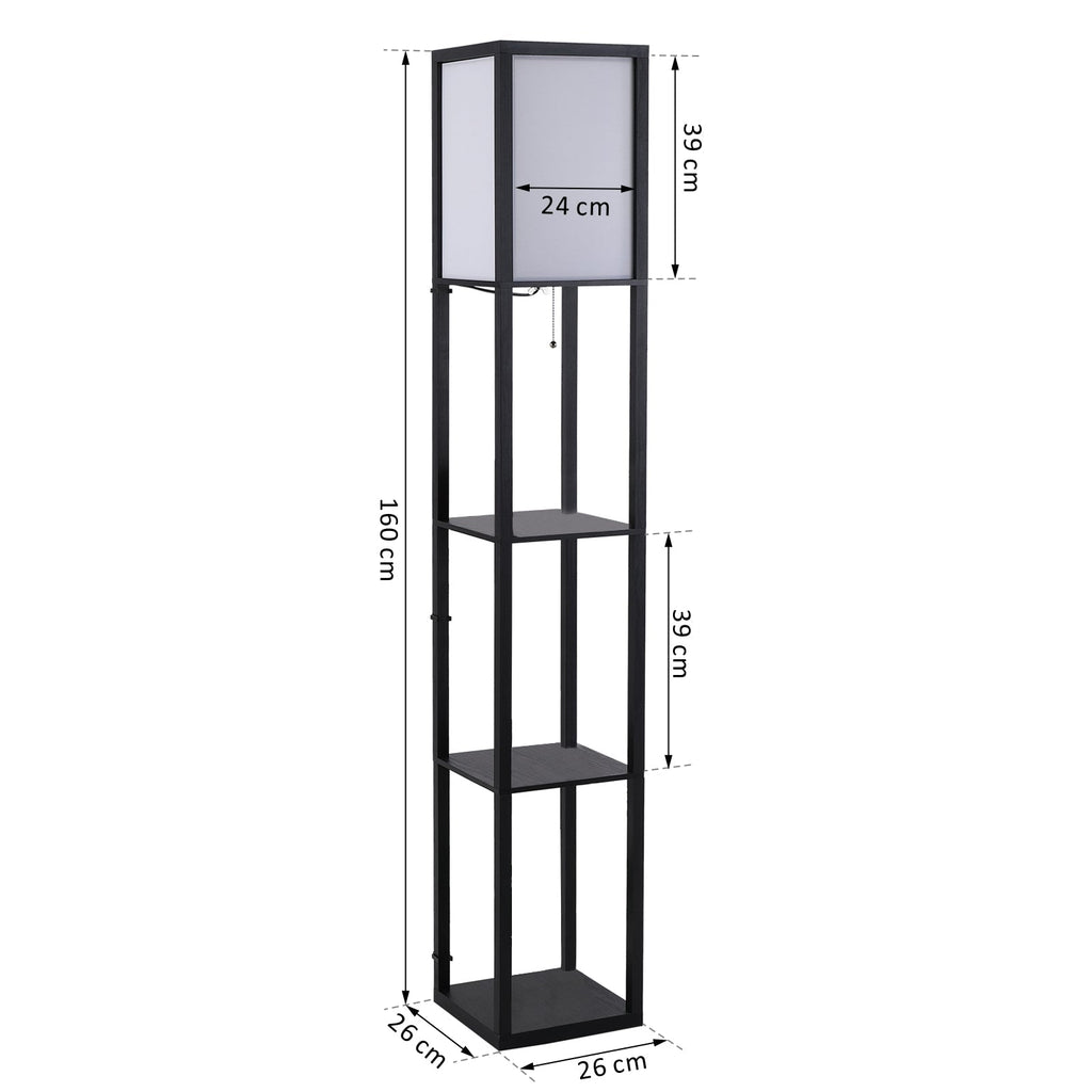 Black Floor Lamp - Borgè