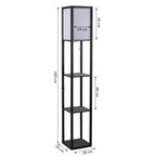 Black Floor Lamp - Borgè